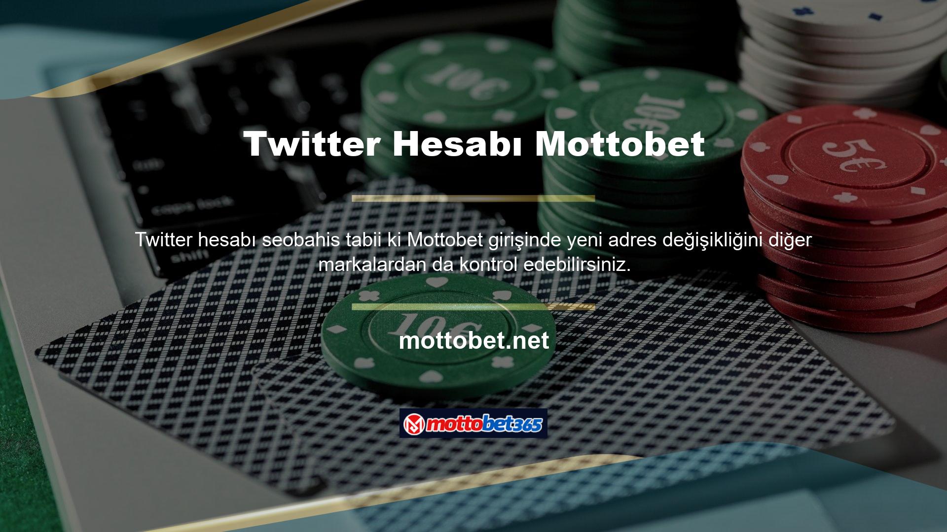 Önerilen alternatif Twitter hesabı Mottobet Twitter hesabıdır